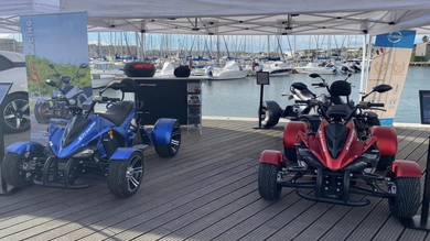 Tesla, BYD, VinFast, scooters/motos, quads, jet-skis & buggy électriques au Cap d'Agde ce week-end !