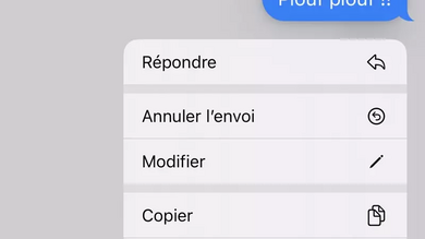 iOS 16 ajoute un historique d'édition des Messages (et réduit le délai à 2 minutes)