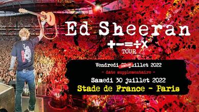 Stade de France : pour le concert d’Ed Sheeran, un smartphone sera obligatoire !