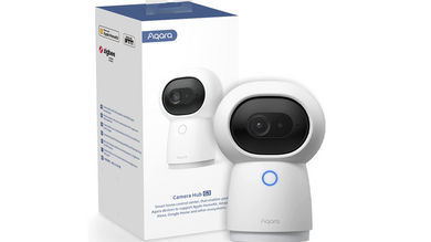 La caméra 2K motorisée/hub compatible HomeKit d'Aqara à 89€ (-30€), son meilleur prix