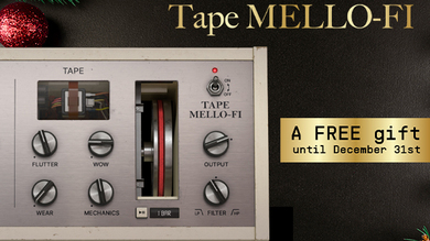 Tape MELLO-FI : Arturia offre un plug-in issu de Mellotron V pour Noël