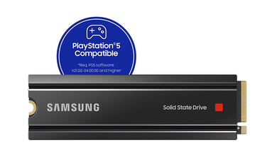 Le SSD Samsung 980 Pro 2 To avec dissipateur pour PlaySation 5 à 291€ (-44€)