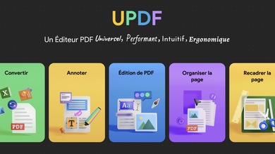 -58% sur UPDF, un outil très complet pour créer, éditer et organiser vos PDF ! (43€ à vie)