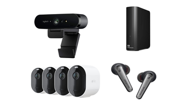 Webcam Logitech Brio à 114€ (-54%), Arlo Pro x4 à 428€ (-46%), WD Elements 16 To à 279€ (-43%)