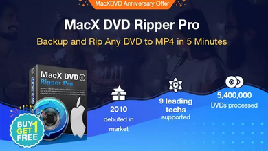 Bon plan : -40% sur MacX DVD Ripper Pro et MacX MediaTrans offert !