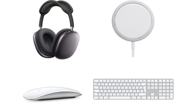 Promos : AirPods Max Gris sidéral à 499€, Magic Keyboard avec Touch ID à 172€, Magic Mouse à 69€, chargeur MagSafe à  39€
