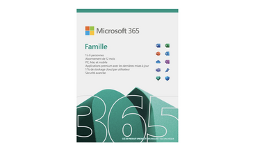 Black Friday : un an de Microsoft 365 Famille (6 postes) à 49€ (-33%), 27 mois à 92€