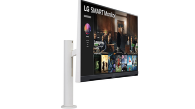 Un Smart Monitor 32" 4K avec webOS, AirPlay 2 et pied Ergo chez LG