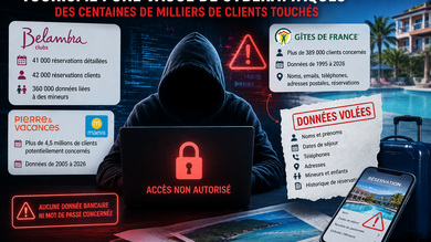 Pierre & Vacances, Belambra et Gîtes de France piratés : quelles données sont concernées ?