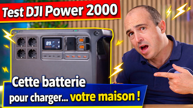 Test DJI Power 2000 : cette batterie nomade peut même charger... votre maison !