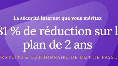 PureVPN à -82% avec 3 mois gratuits + gestionnaire de mots de passe gratuit