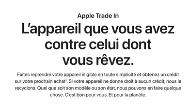 Apple taille les prix de reprise des iPhone !