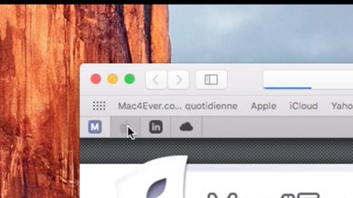 OS X El Capitan : prise en main (en vidéo) des "épingles" (pins) de Safari 9