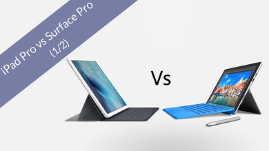 Vidéo : iPad Pro vs Surface Pro 4, le match ! (partie 1 )