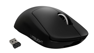 La souris sans fil ultra-légère (63g) Logitech G Pro X Superlight à 125€ (-21%), G Pro à 58€