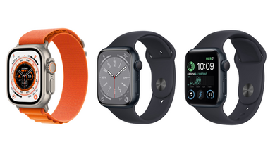 Les Apple Watch Series 8, SE et Ultra sont disponibles chez les revendeurs