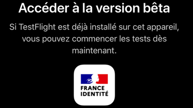 La bêta de France Identité est disponible sur iOS