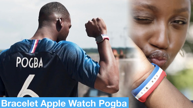 Découverte des bracelets Apple Watch signé Pogba ! (Vidéo)