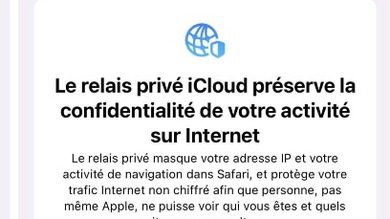 iOS 15 : des opérateurs européens font barrage contre la fonction "Relai privé"