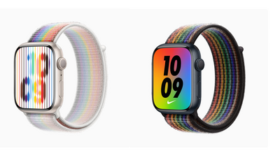 Voici les nouveaux bracelets Pride pour Apple Watch, disponible dès aujourd'hui à 49€