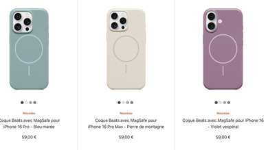 Des coques Beats très réussies pour iPhone 16 et 16 Pro (à la place du FineWoven ?)