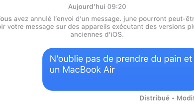 iOS 16 : comment éditer ou annuler ses Messages envoyés