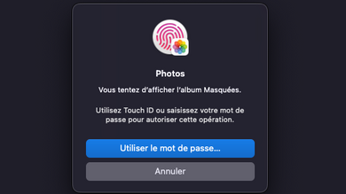 iOS 16 et macOS Ventura permettent de verrouiller les photos cachées 