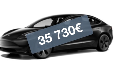 Des Tesla Model 3 Propulsion à 35 730€ ! Du jamais vu !