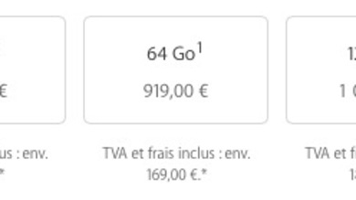 Les prix de l'iPhone 6 en France : de 709€ à 1019€ ! (MAJ avec les tarifs suisses)