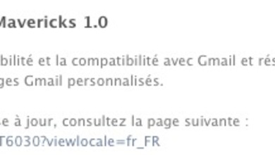 MAJ de Mail pour Mavericks