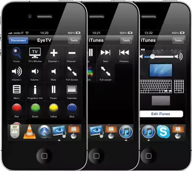 FullControl, télécommande multi-applications pour iPone, gratuite