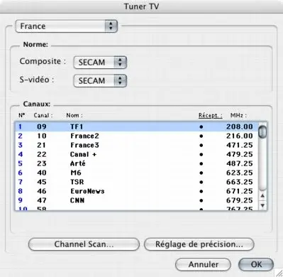 La TV sur Mac : Miglia et son Tuner TV PCI : AlchemyTV