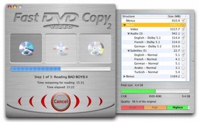 Fast DvD Copy 2.0