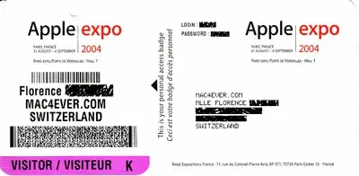 Les badges AppleExpo arrivent !