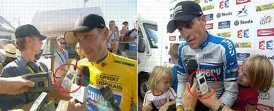 Armstrong et son iPod