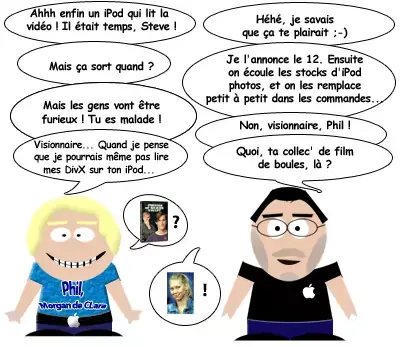 Phil & Steve : iPod vidéo