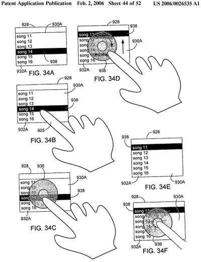 Apple et la molette "touch-screen"