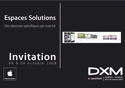 Une "Apple Expo" like chez DXM