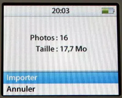 L'iPod, les photos et le grand voyageur