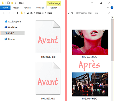 Lire des fichiers HEIF sous Windows, c'est possible avec CopyTrans (gratuit)