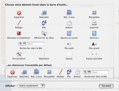 AppleMail pour Mac OS X