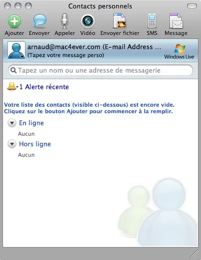 Microsoft Messenger Video disponible !