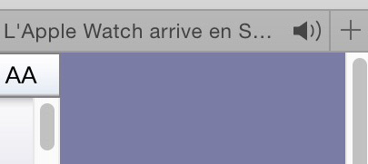 Sous Yosemite, Safari 9 n'a pas (encore ?) droit aux "épingles" mais détecte les onglets sonores