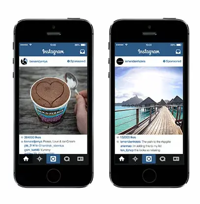 La publicité s'installe dans trois nouveaux pays sur instagram