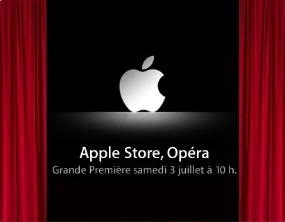 Apple Store Opéra : ouverture le 3 juillet