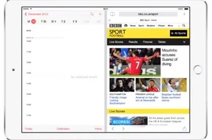 iOS 8 pourrait équiper l'iPad d'un écran partagé en deux
