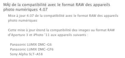 Mise à jour Camera RAW 4.0.7 et imprimantes Canon