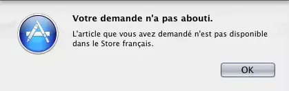 Lion a disparu de l'AppStore