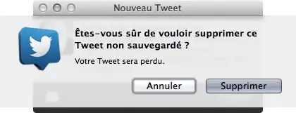 Twitter Mac intègre le centre de notifications