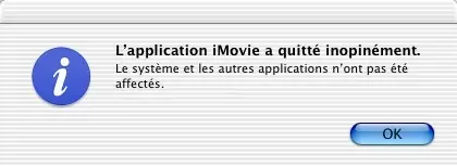 iMovie3, petites infos ;-)